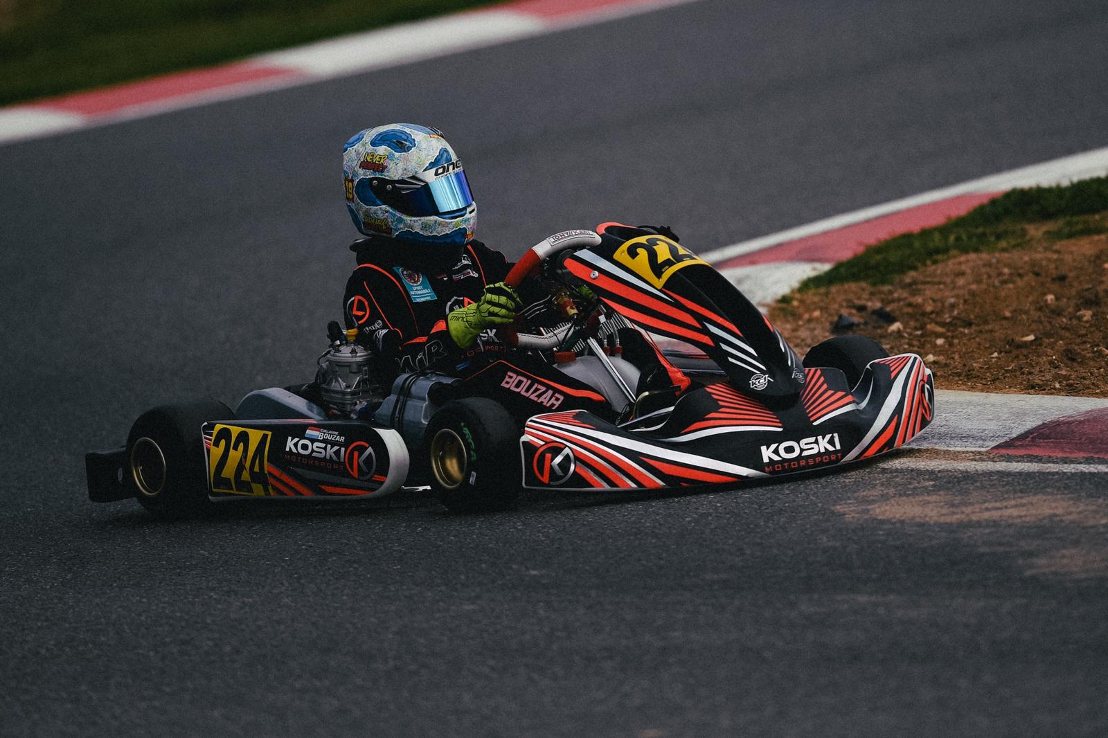 Le karting luxembourgeois est lancé avec Guillaume Bouzar