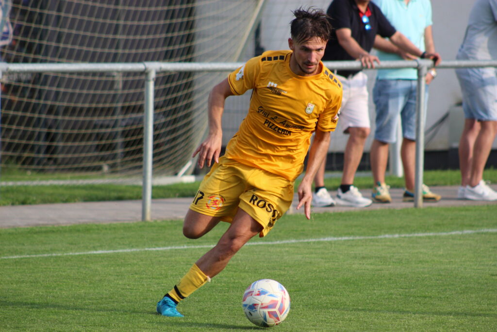 Yannick Schaus du F91 contre Wiltz