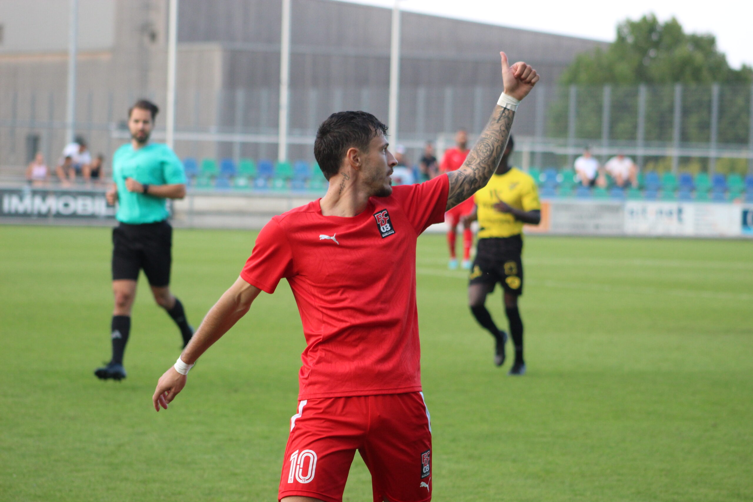 Guillaume Trani impuissant dans le derby contre le Progrès