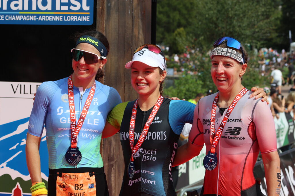 Triathlon XL Gerardmer podium féminin